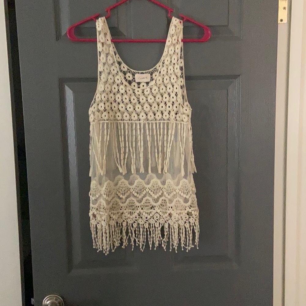 Lacy tank